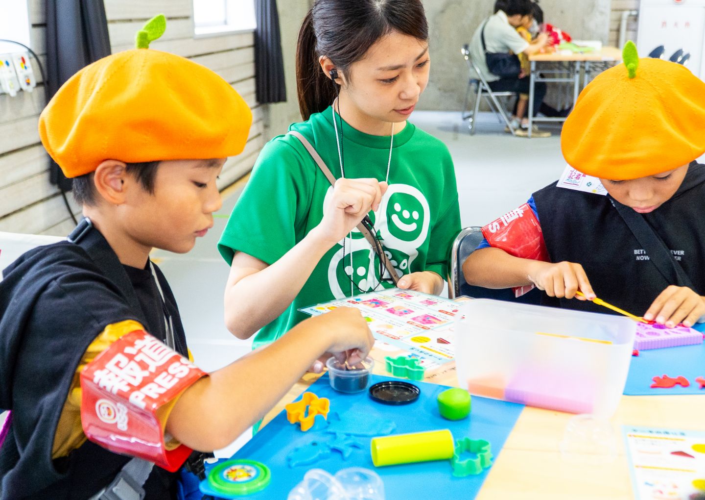 銀鳥産業 さわって学ぼう「お米のねんど」