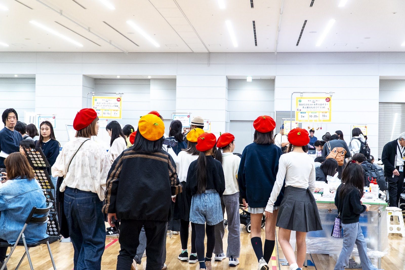 会場には未来を感じる体験がずらり
