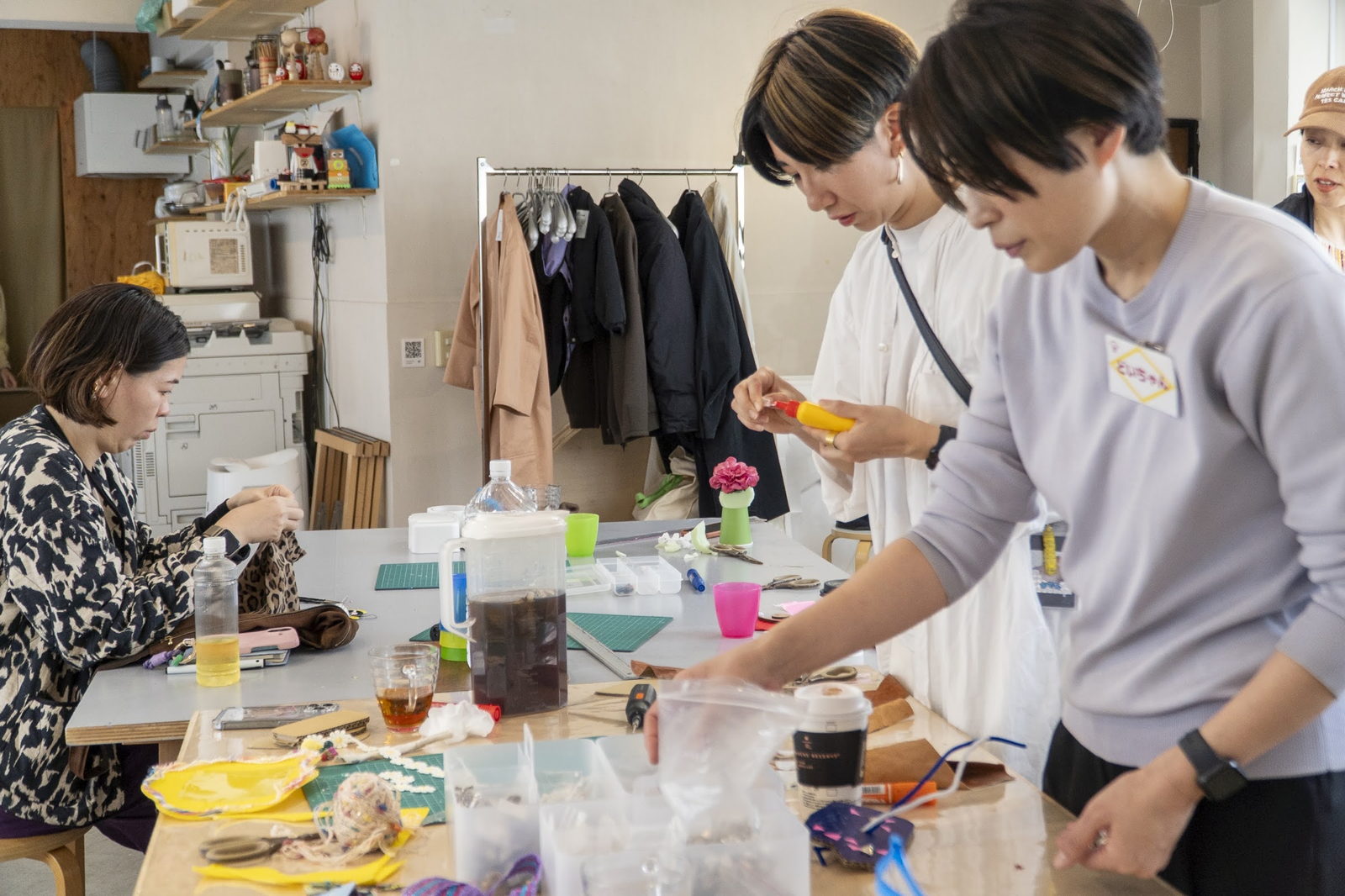 スタジオ全体が、おとなの工作室に