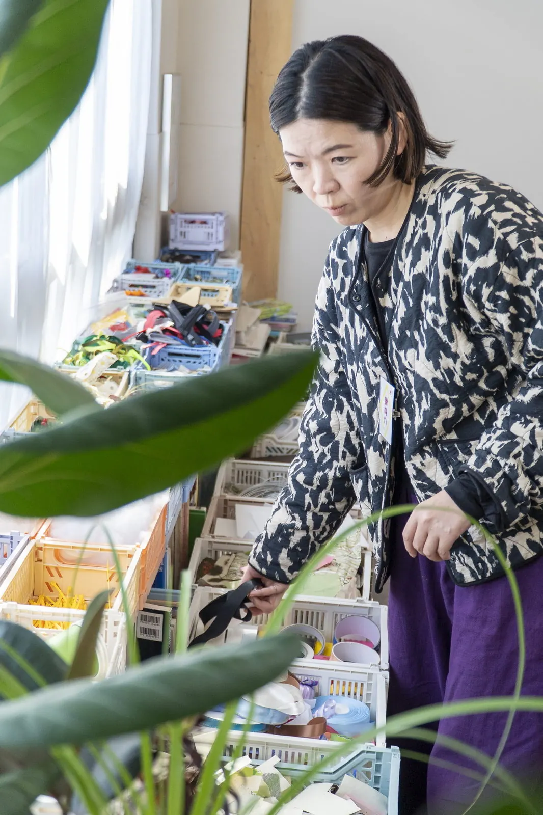 「どれにしようかな」目移りする素材の棚