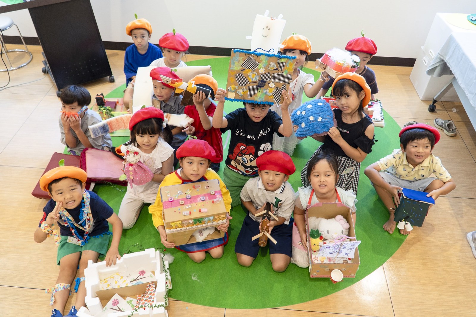 コドモデパート in 博多阪急に参加した子どもたち