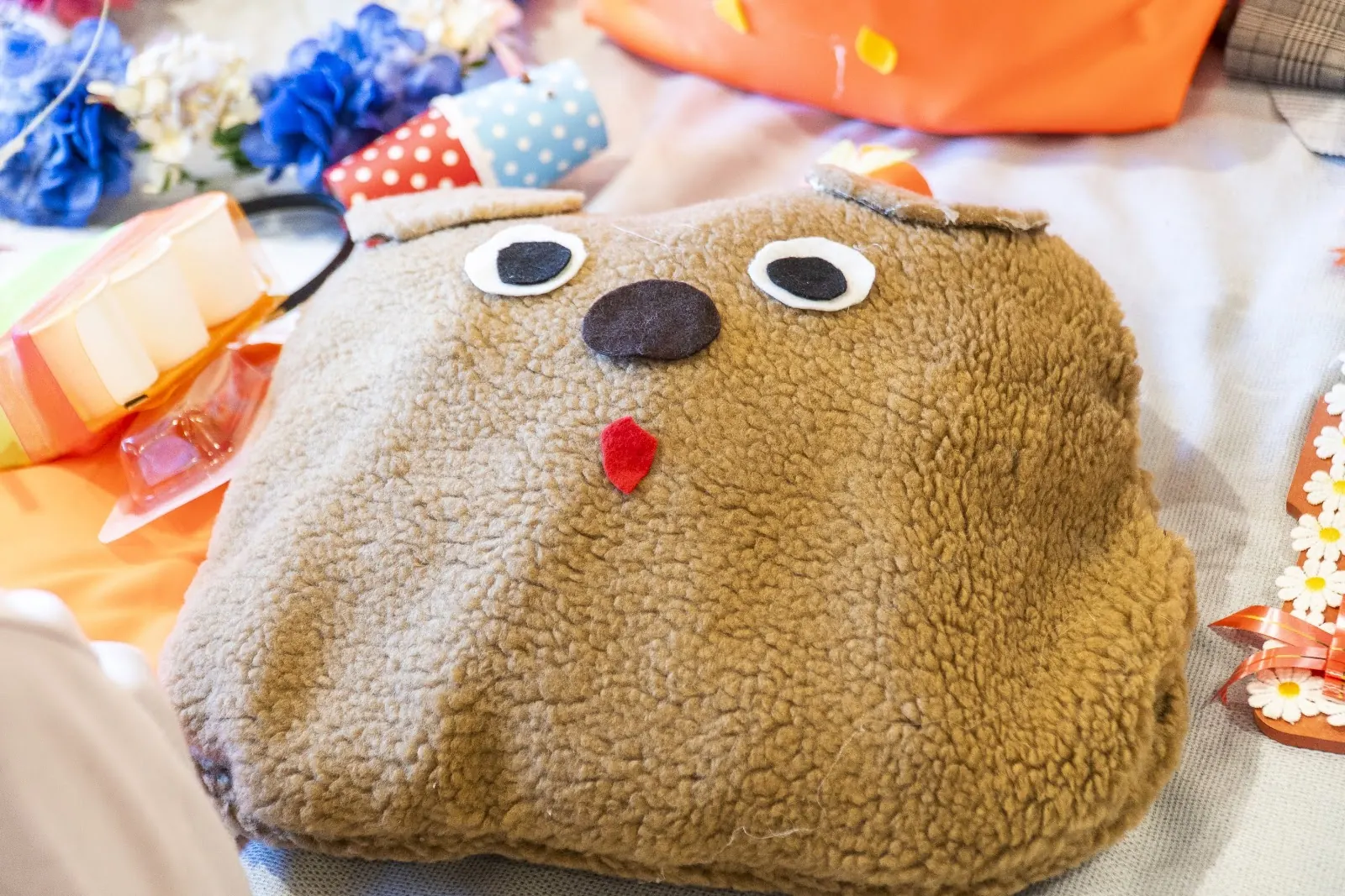 ふわふわのぬいぐるみ